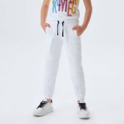 Picture of White Trousers For Boys - 22SS0NB3213