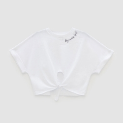 Picture of White T-Shirt For Girls - 22PSSTJ4509
