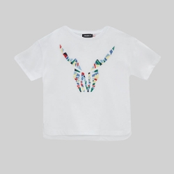 Picture of White T-Shirt For Boys - 22SS1NB3551