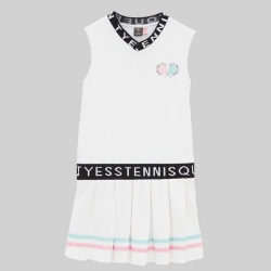 Picture of White Up And Down Dress For Girls - 22SS1TJ4925