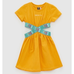 Picture of Yellow Tyess Dress For Girls - 22SS0TJ4915
