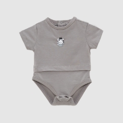Picture of Grey Bodysuit For Baby Boy - 22SS0LT8503
