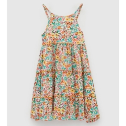 Picture of Patterned Tyess Dress For Girls - 22SS0TJ4914