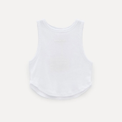 Picture of White Crop Top For Girls - 22PSSTJ4504