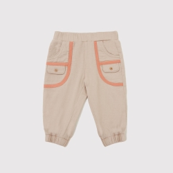 Picture of Beige Trousers For Kids - 22PFWBG1223