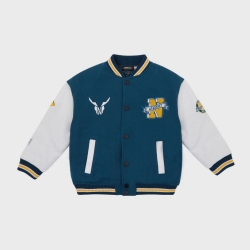 Picture of White And Blue Jacket For Boys - 22PFWNB3721